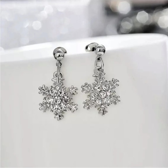 Snowflake ❄️ earrings - Picture 6 of 10